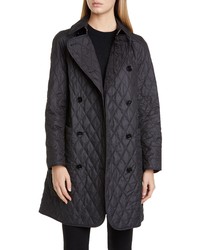 Burberry Tything Quilted Double Breasted Coat