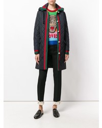 Gucci Web Quilted Coat
