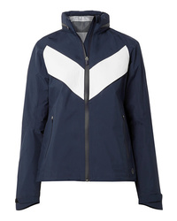 Tory Sport All Weather Run Hooded Paneled Shell Jacket