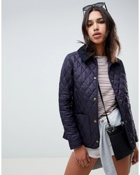 Barbour Annandale Quilted Jacket With Cord Collar