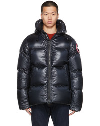 Canada Goose Black Down Packable Crofton Puffer Jacket