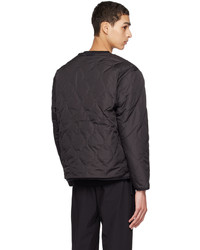TAION Black Military Down Jacket