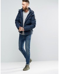 The North Face Box Canyon Down Jacket In Navy