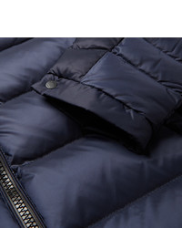 Burberry Brit Faille Trimmed Quilted Shell Down Jacket