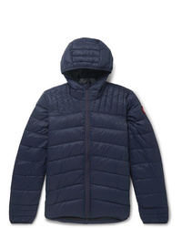 Canada Goose Brookvale Slim Fit Quilted Shell Hooded Down Jacket
