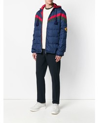 Gucci Chevron Stripe Padded Jacket