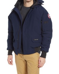 Canada Goose Chilliwack 625 Fill Power Down Hooded Bomber Jacket