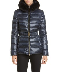 Herno Claudia Down Jacket With Genuine Fox