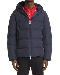 Moncler Corborant Hooded Down Puffer Jacket