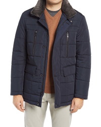 Bugatchi Faux Water Resistant Puffer Jacket