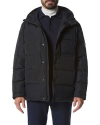 Marc New York Halifax Hooded Water Resistant Down Feather Fill Jacket