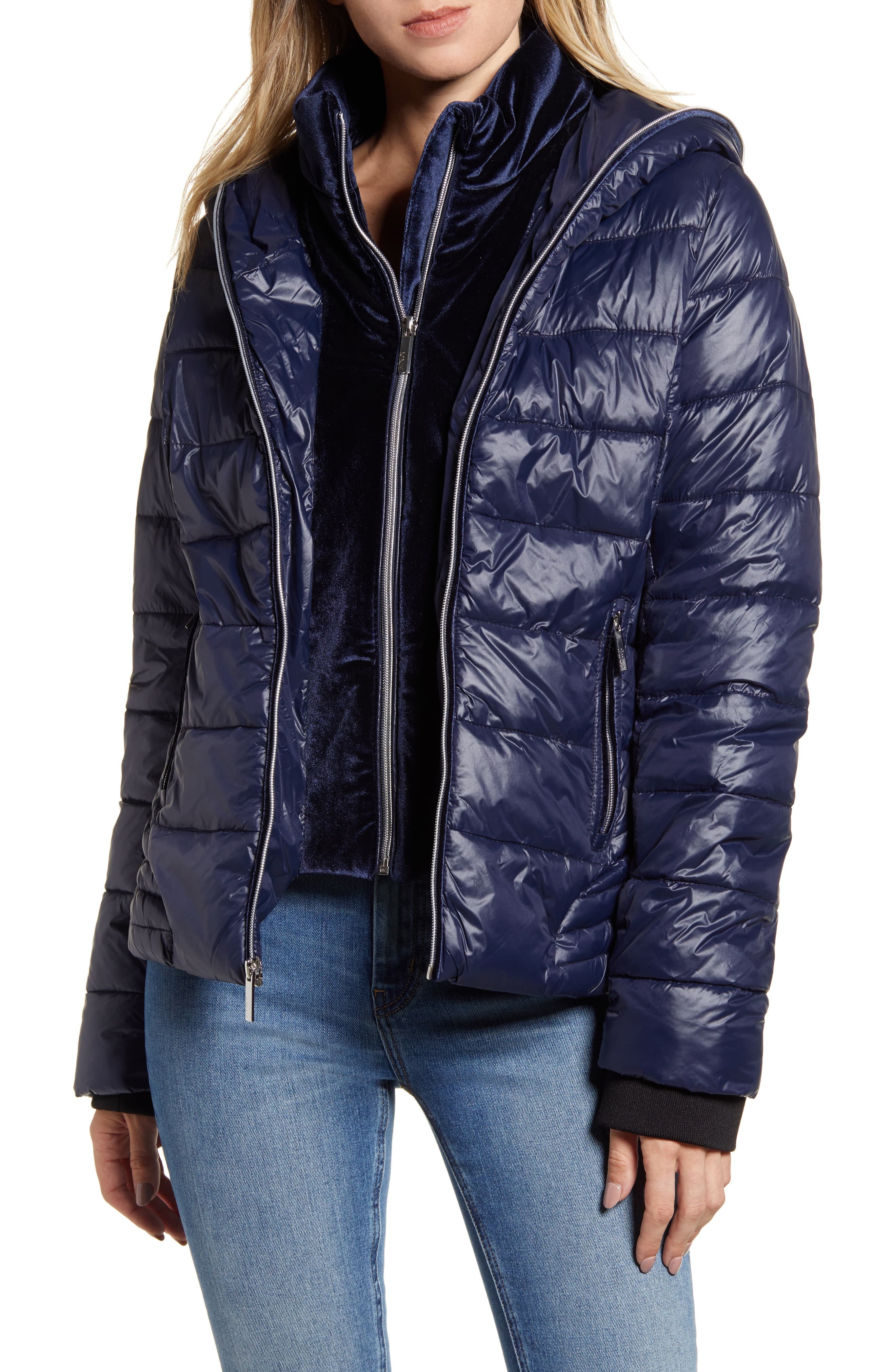 Marc New York Hooded Puffer Jacket, $109 | Nordstrom | Lookastic