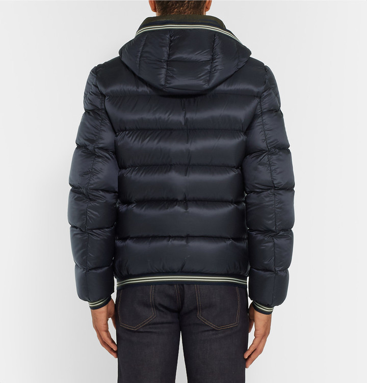 Moncler Jeanbart Quilted Shell Hooded Down Jacket, $1,150 | MR PORTER ...