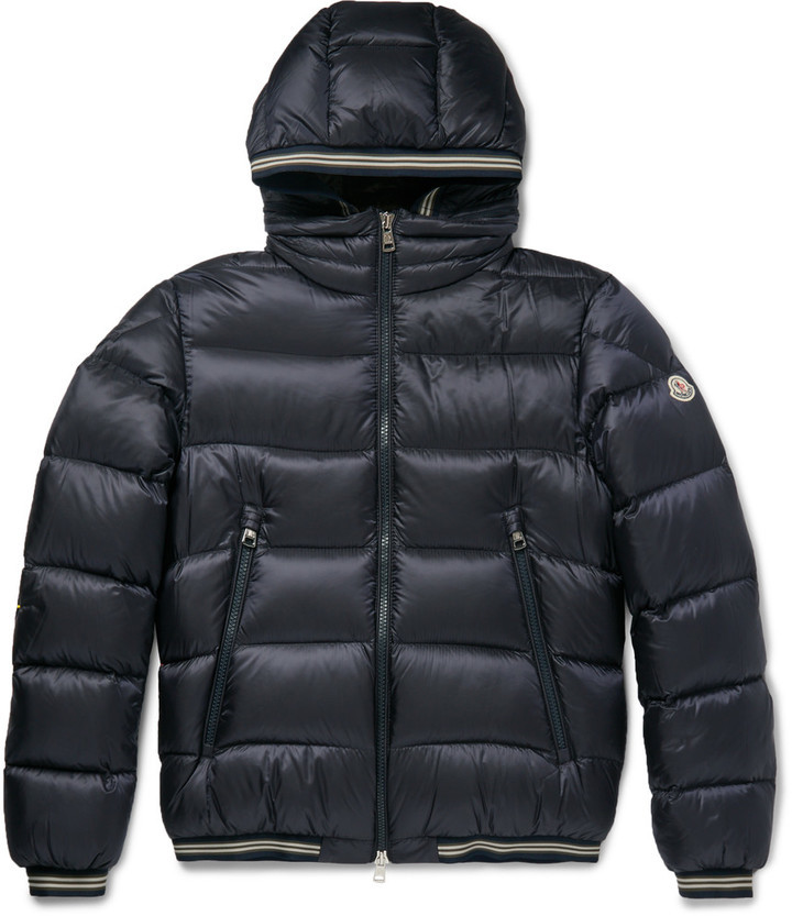 Moncler Jeanbart Quilted Shell Hooded Down Jacket, $1,150 | MR 