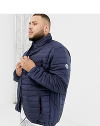 Duke King Size Quilted Jacket In Navy