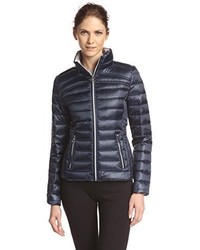 Laundry by Shelli Segal Laundry Short Packable Down Jacket And Bag