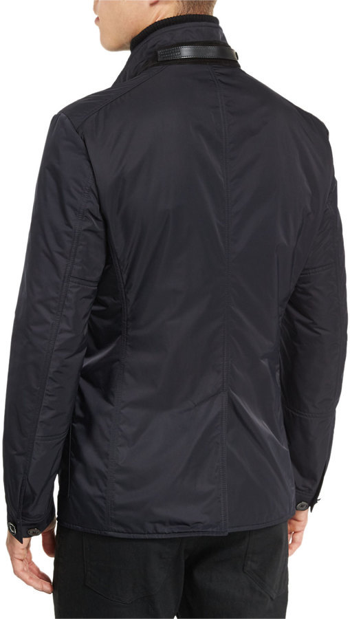 Tom Ford Lightweight Down Fill 4 Pocket Military Jacket Navy, $3,350 ...