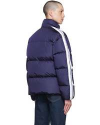 Palm Angels Navy Classic Track Down Jacket