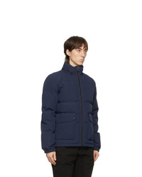 Ps By Paul Smith Navy Down Hooded Jacket