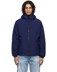 The Very Warm Navy Light Hooded Jacket