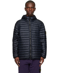 Stone Island Navy Packable Down Jacket
