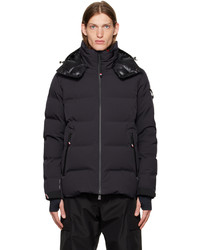 MONCLER GRENOBLE Navy Patch Down Jacket