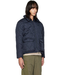 TAION Navy Zip Down Jacket