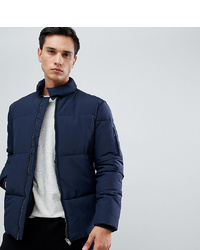 SELECTED HOMME Blue Padded Puffer Jacket