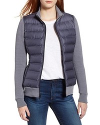 Marc New York Puffer Jacket With Knit Sleeves