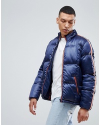 Bellfield Puffer Jacket With Sleeve Tape