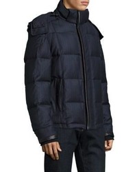 Brioni Quilted Goose Down Lined Jacket
