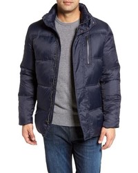 Cole Haan Quilted Jacket With Convertible Neck Pillow