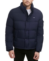 Levi's Solid Water Resistant Nylon Puffer Jacket