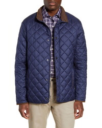 Peter Millar Suffolk Quilted Water Resistant Car Coat