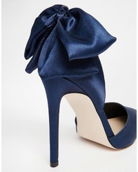 Asos Collection Phoenix Pointed Bow Detail High Heels