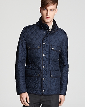 Burberry Brit Russell Quilted Jacket, $695 | Bloomingdale's | Lookastic