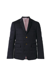 Thom Browne Flap Pockets Quilted Blazer