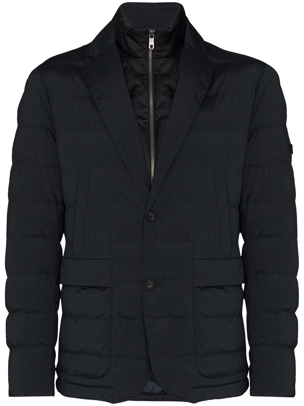 Z Zegna High Neck Blazer Jacket, $720 | farfetch.com | Lookastic