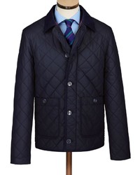 Charles Tyrwhitt Navy Quilted Jacket
