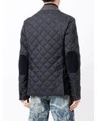 Etro Quilted Single Breasted Blazer Jacket