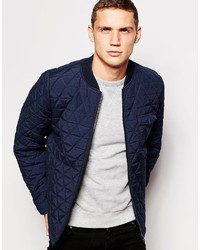 Another Influence Quilted Bomber Jacket