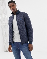 Barbour Beacon Bole Quilted Jacket In Navy