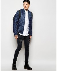 Alpha Industries Bomber Jacket With Onion Quilt