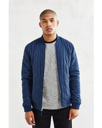 Your Neighbors Devon Quilted Bomber Jacket