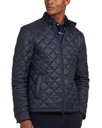 Barbour Harrington Waxed Quilted Nylon Jacket