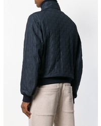 Joseph Maurice Quilted Bomber Jacket