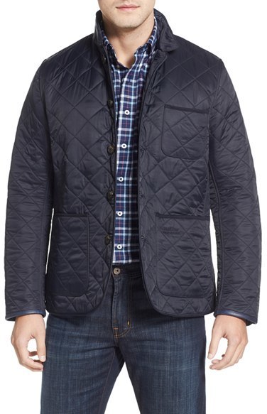 barbour diamond quilted jacket