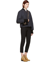 See by Chloe See By Chlo Navy Quilted Bomber Jacket