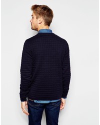 Esprit Quilted Knitted Sweater