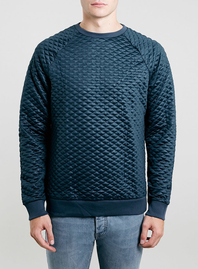 quilted sweatshirt men